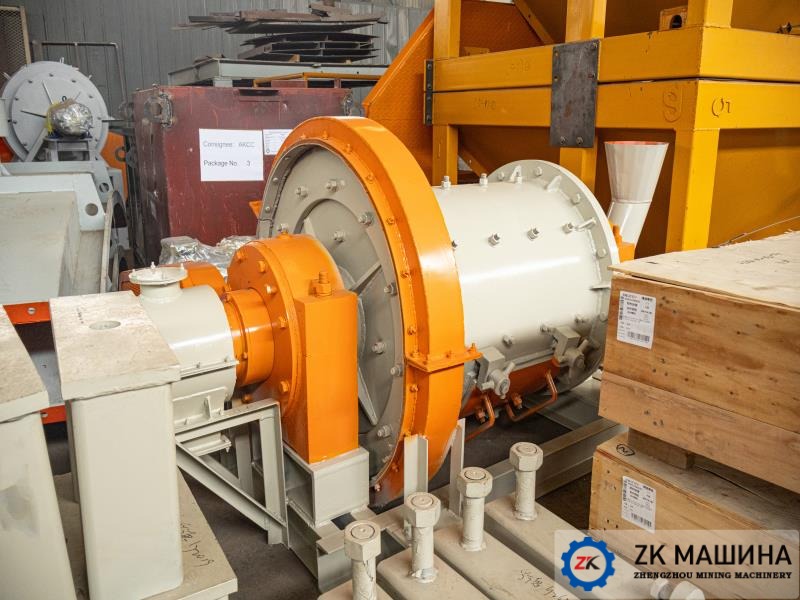 Проект лабораторной шаровой мельницы размером Φ600×700 мм